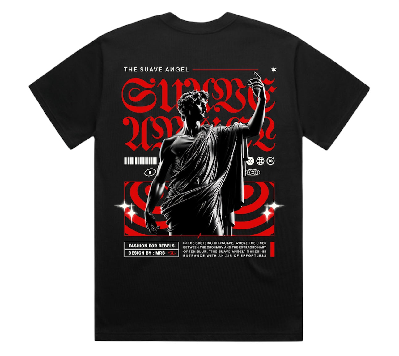 The Suave Angel Heavy Tee