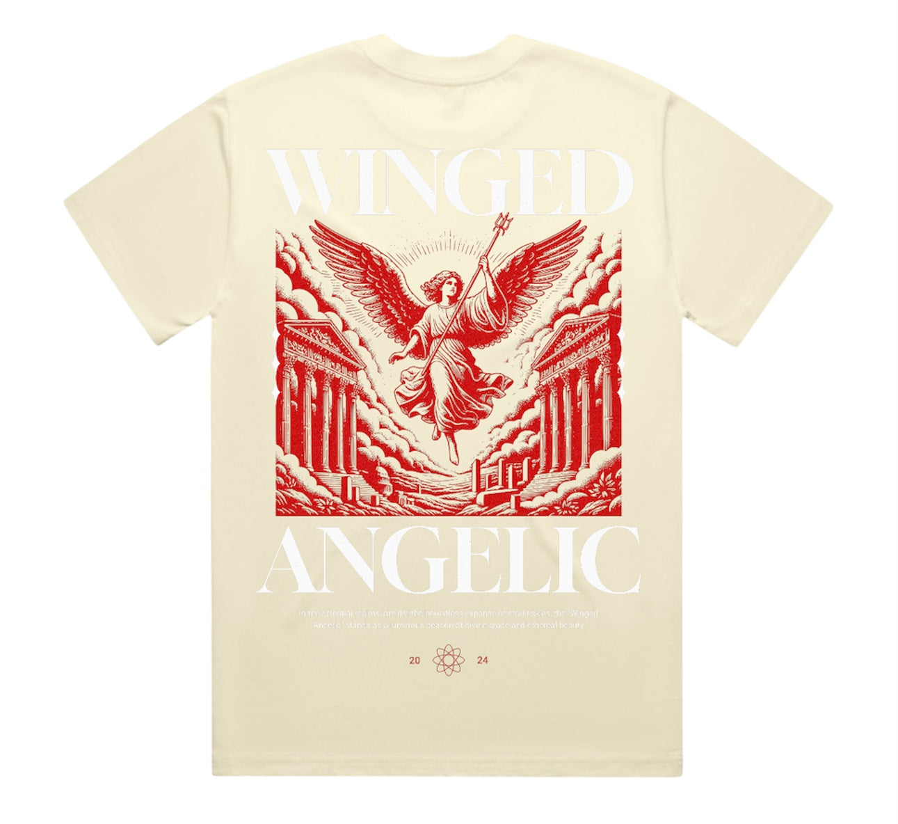 Winged Angelic Heavy Tee