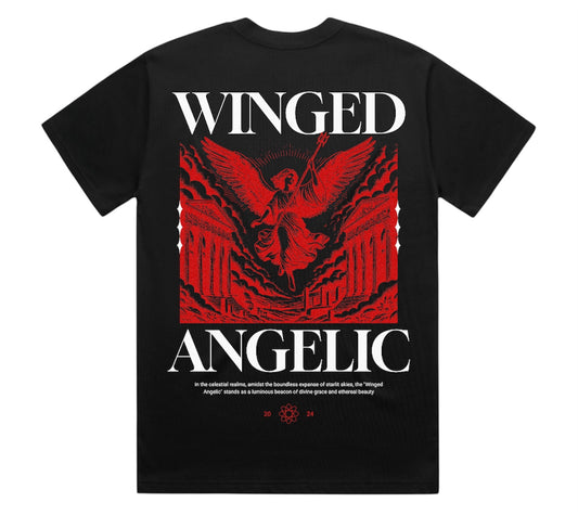Winged Angelic Heavy Tee