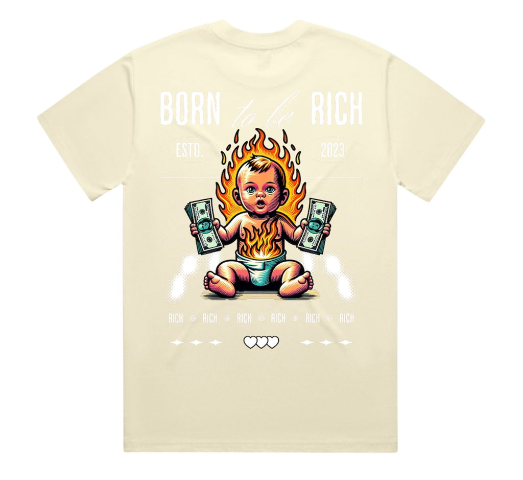 Born To Be Rich Heavy Tee